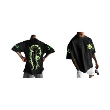 Imagem de Camiseta Masculina Dragon Ball Goku Black Super Saiyan Verão Estilo Ur