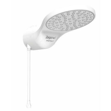 Imagem de Ducha Eletrônica Moment 127 Volts Branca - 5500 Watts - Zagonel