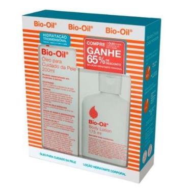 Imagem de Bio-Oil Hidratação Tridmensional Kit – Óleo Corporal 200ml + Loção Hidratante Corporal 175ml Kit-Unissex
