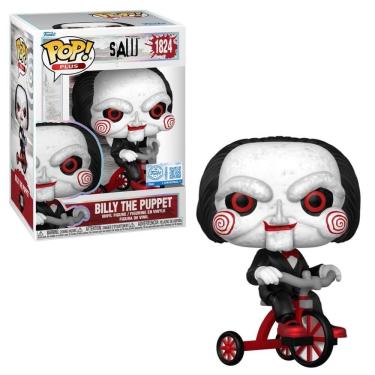 Imagem de Boneco Funko Pop Plus Jogos Mortais - Billy No Triciclo
