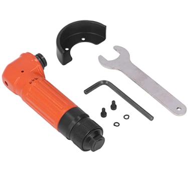 Imagem de Cryfokt Moedor de ângulo de Ar Portátil de Alta Eficiência Ferramenta Pneumática de Moagem de ângulo para Fabricação de Máquinas, Aço Inoxidável (Estilo UE)