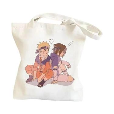 Imagem de Bolsa Tote Dobrável De Grande Capacidade NARUTO Anime, Bolsa De Ombro 