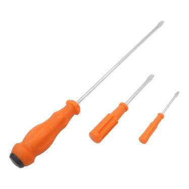 Imagem de Conjunto de 3 chaves de fenda de cabo longo, ferramentas magnéticas de precisão de aço cromo vanádio