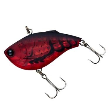 Imagem de YO-Zuri 3DR-X Vibrador afundando 60 mm Isca de baixo Cor: Lagostim vermelho translúcido fosco
