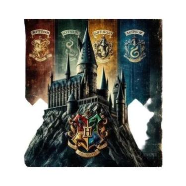 Imagem de Kit De Pintura Em Diamante 5D DIY Harry Potter Hogwarts, Arte De Borda