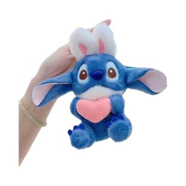 Imagem de Brinquedo De Pelúcia Fofo Da Disney Stitch, Pingente De Bolsa, Coelho 