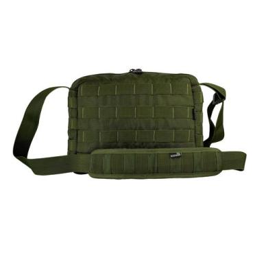 Imagem de Bolsa de ombro Embornal MOLLE Rip Stop 7L, resistente para uso operaci