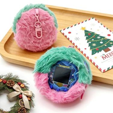 Imagem de xcivi Protective Cover Compatible with Tamagotchi Paradise, Soft and Fluffy Protective Cover for Tamagotchi Paradise Set, Accessories for Tamagotchi Paradise (Pink)