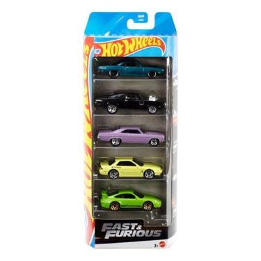 Imagem de Hot Wheels Pack 5 Carros Velozes E Furiosos Original 1magnus -, Jbj80