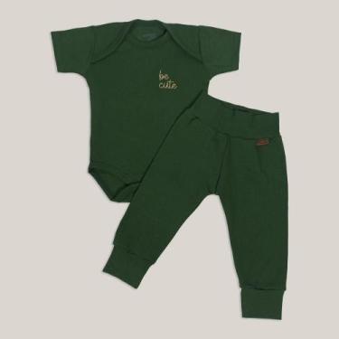 Imagem de Conjunto Body Basic Manga Curta e Mijão - 2 Peças Cheirinho de Neném, 