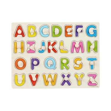 Imagem de Quebra-Cabeças De Madeira Montessori Brinquedos Educativos Para Bebês 