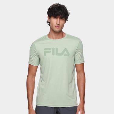 Imagem de Camiseta Fila Basic Sports II Masculina, Verde claro, Verde, P