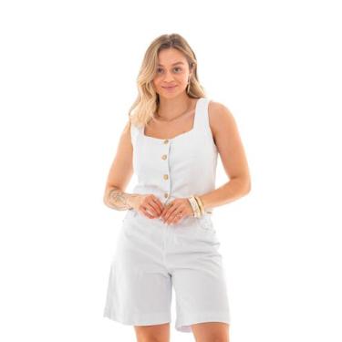 Imagem de Top Corset Collor Feminino Arauto, Branco, G