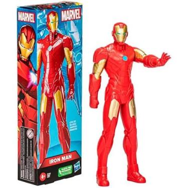 Imagem de Boneco de açao 20 cm marvel expression (f6607) - hasbro, HOMEM DE FERR