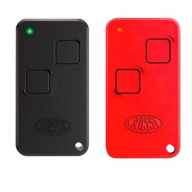 Imagem de Controle Remoto Ntx Rc 433 MHZ Preto e Vermelho Rossi