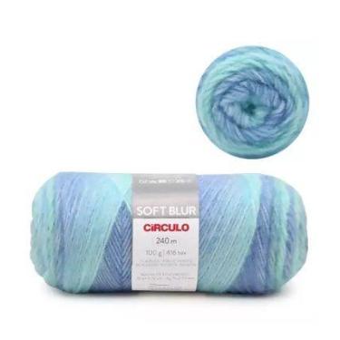 Imagem de Fio Soft Blur 100g - Cor 9841 Cafuné - Circulo - no-brand