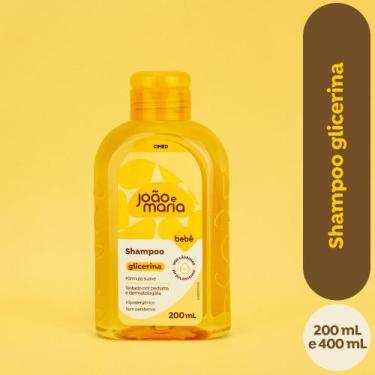 Imagem de Shampoo Glicerina João e Maria Bebê Cimed 200ml
