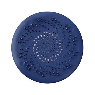 Imagem de Tampa de Bloqueio Pia - Capturador Cabelo Lixiviação TPR com 132 Buracos 196 Postes Design Sucker Instalação Fácil Limpeza Cozinha Banheiro Banhada Ch