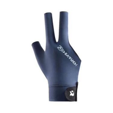 Imagem de Luvas De Treinamento De Sinuca Com Três Dedos Antiderrapantes Para Mão