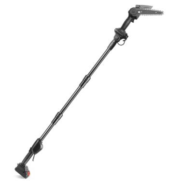 Imagem de Serra Eletrica para Poda de Galhos, Podador de Galhos Eletrico 550W, Podador de Galhos com Cabo Extensor 2,2 m Altura Máx, Motosserra Extensora