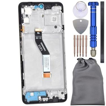 Imagem de Digitalizador de tela sensível ao toque com moldura para Xiaomi Poco M4 Pro 5G Preto 6.6