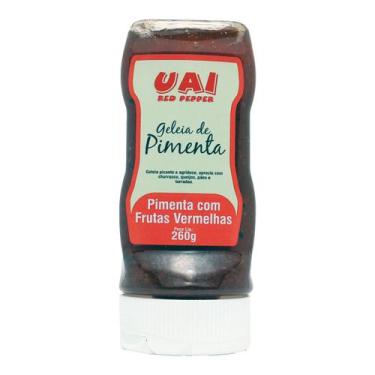 Imagem de Geleia de Pimenta Para Churrasco e Queijos - UAI Red Pepper - NoBrand,