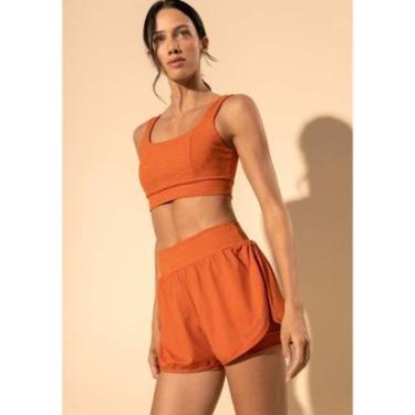 Imagem de Top De Alças Estampado Com Recortes E Proteção Solar-Feminino