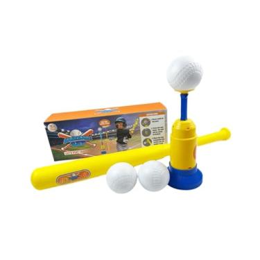 Imagem de predolo Máquina de arremesso de beisebol e tênis, brinquedo para treinamento ao ar livre, lançador de beisebol, para crianças, meninos e meninas.