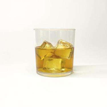 Imagem de Kit 20 Copos Whisky 330ml De Acrílico Liso - DOM LUX BRINDES