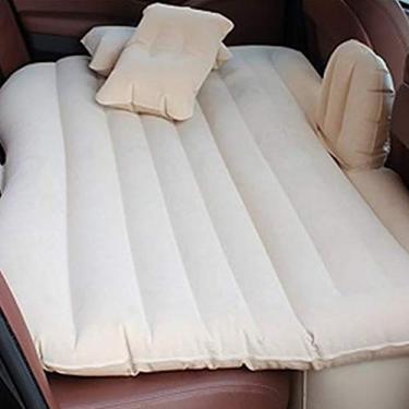 Imagem de Colchão inflável para veículo, acessórios de carro, colchão de dormir espesso e resistente ao desgaste na almofada de dormir para carro, cama de viagem universal na parte de trás do carro SUV