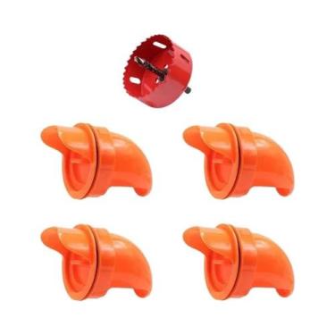 Imagem de Comedouro Automático À Prova De Chuva Para Galinhas, Comedouro Por Gra