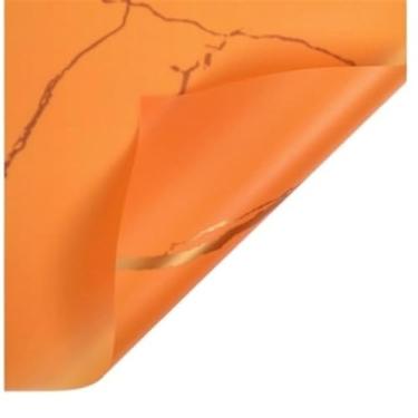 Imagem de Papel de embrulho, papel de embrulho, 20 folhas de papel de embrulho de flores de mármore dourado, festa de casamento, buquê de namorados, caixa de presente, material de papel de embrulho (cor: rosa