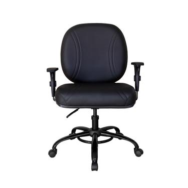 Imagem de Cadeira para Escritório até 200kg Linha Fat Preto