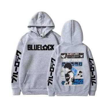 Imagem de Moletom Unissex Com Capuz Anime Blue Lock Isagi Yoichi Estampado Manga