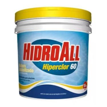 Imagem de Hiperclor 60 Cloro 10 kg Hidroall - Hidro All