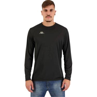 Imagem de Camiseta Kappa Medena Manga Longa Masculina Treino