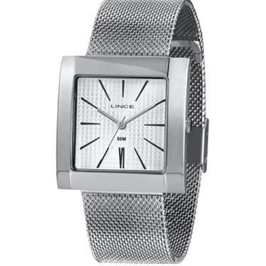 Imagem de Relógio lince feminino prata quadrado lqm4654l b1sx