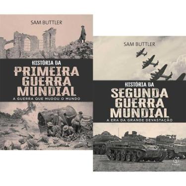 Imagem de Kit 2 Livros Histórias Das Guerras Primeira E Segunda Guerra Mundial M