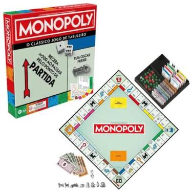 Imagem de Jogo de Tabuleiro Monopoly Classico Em Familia Hasbro Games