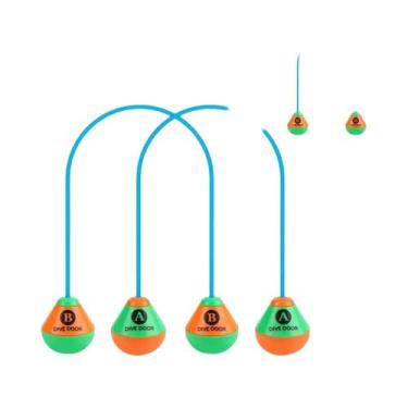 Imagem de Conjunto De 2 Anéis De Mergulho Para Piscina Adulto E Infantil Com Abe