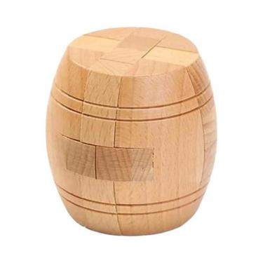 Imagem de Quebra-Cabeça Clássico 3D De Madeira Para Adultos E Crianças, Brinqued