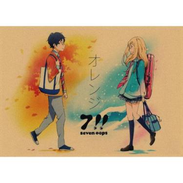 Imagem de Pôster vintage Kraft Paper Your Lie em abril 29,7x42cm - taiyuanketanm