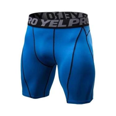 Imagem de Shorts Esportivos Masculinos De Compressão Respiráveis De Secagem Rápi