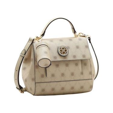 Imagem de Bolsa Tipo Satchel New Monograma - Alça de Mão - Chenson 3485521 - Nat