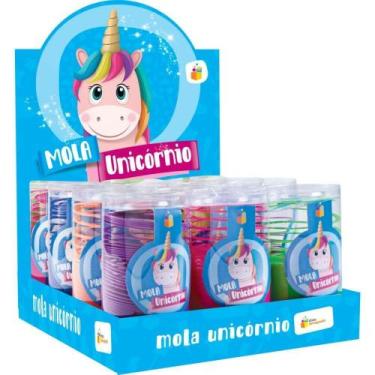Imagem de Brinquedo Diverso Mola Mania Unicórnio 12unid - DOCE BRINQUEDO