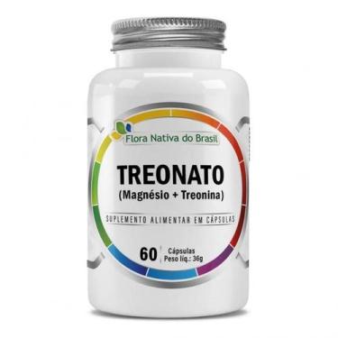 Imagem de TREONATO (Magnésio + Treonina) 600MG 60 CAPS - Flora Nativa - Flora Na