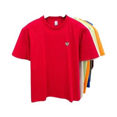 Imagem de Camiseta Masculina De Verão Com Estampa, Gola O, Casual, Streetwear, C