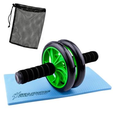 Imagem de Roda Abdominal Dupla Gold Sports Exercise-Unissex