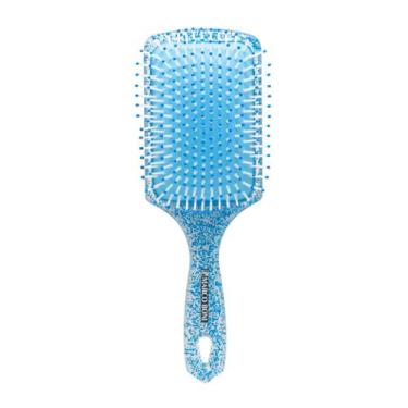 Imagem de Escova De Cabelo Raquete Coleção Pin Glitter Marco Boni, Azul