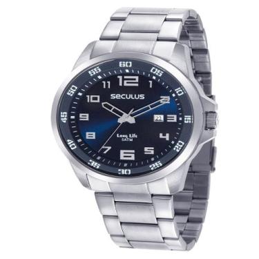 Imagem de Relógio Seculus Masculino Esportivo Analógico 44011G0SVNA1